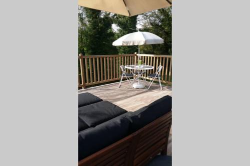 Erkély/terasz, Aux Nobles Acacias in Epagne-Epagnette