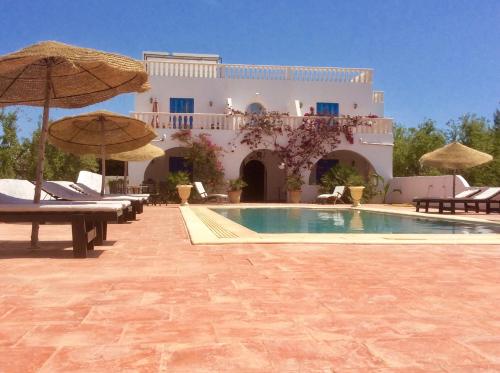 Úszómedence, Maison d'Hote Domaine El-Manar in Zarzis