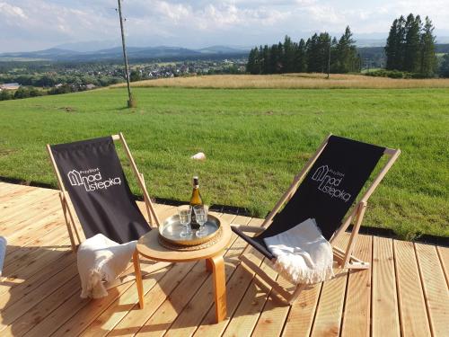 PrzyStań nad Listepką domek nowoczesna stodoła z widokiem na Tatry, Gorce i Pieniny PrzyStań nad Listepką domek nowoczesna stodoła z widokiem na Tatry, Gorce i Pieniny