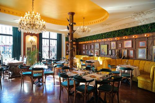 ห้องอาหาร, Hotel Epidamn Boutique & Spa in เดอร์เรส