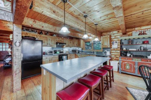 Log Cabin with a View