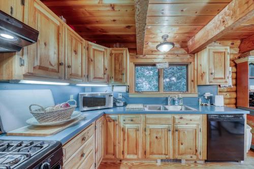 Log Cabin with a View