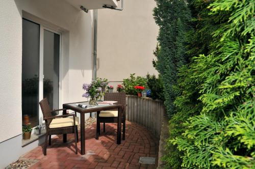 Ferienhaus - Am Kütertor - alle Apartments mit Terrasse oder Balkon