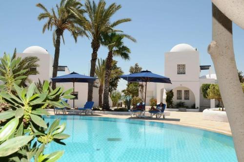 bungalow vue piscine
