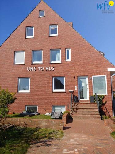 外部景觀, Uns to Hus - Ferienwohnung Suennupgang in 尤斯特