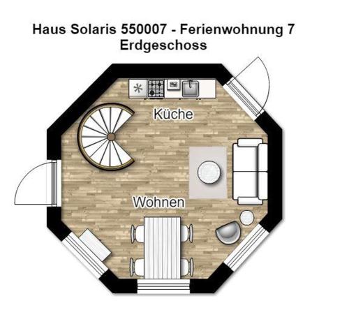 Haus Solaris - Ferienwohnung D'runner un D'rover - image 3