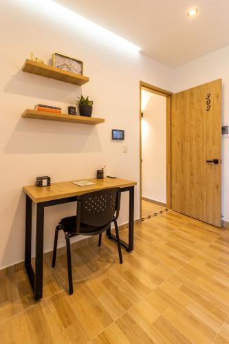 CALIDO Y ACOGEDOR APTOESTUDIO LIVING and COWORKING