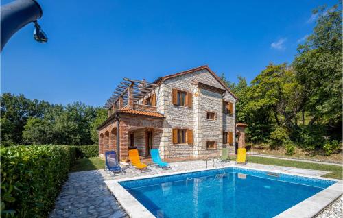 Nice home in Dolinci with 4 Bedrooms, Sauna and Outdoor swimming pool - Grižane