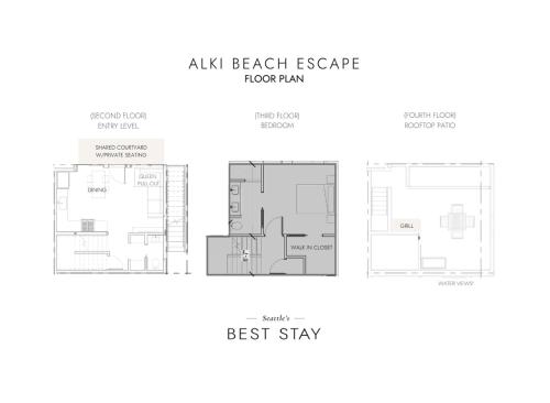 Alki Beach Escape Romantic Waterfront Getaway for 2 - image 6