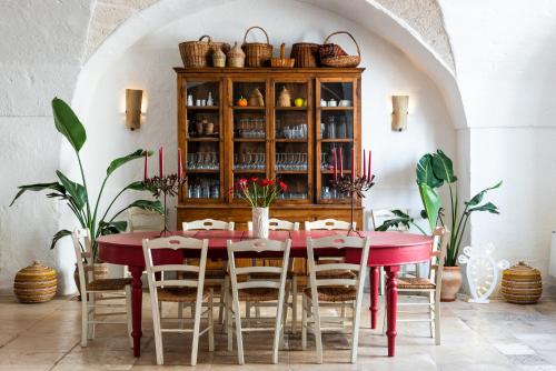 餐廳, Masseria Borgo San Marco in 法薩諾