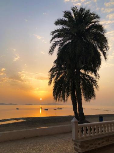 Kilátás, Apartamento Mar Menor - Beachfront apartment with large patio - Licence No VVMU2814-1 in Los Urrutias