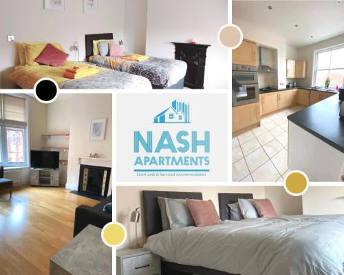 Nash Apartments Short Term Lets & Serviced Accommodation Reading - 2 Bedroom City-View Apartment