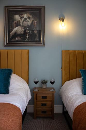 Twin room, garden view