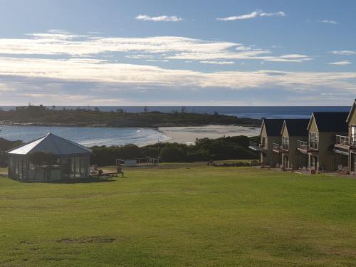 Vista exterior, Diamond Island Resort in Bicheno