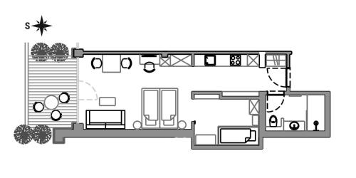 Apartment with Terrace