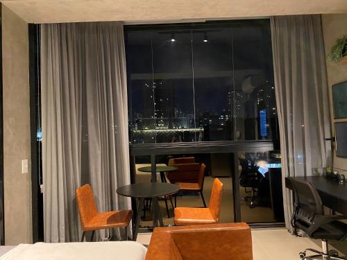 Cama Queen- Loft super moderno na Vila Olímpia, São Paulo (fotografie 6)