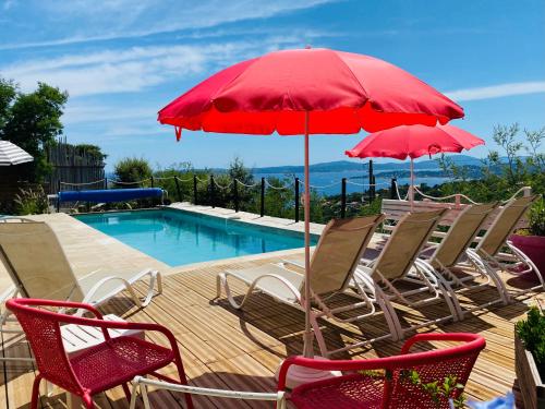 Villa Marcelline Belle vue mer Golfe de Saint Tropez