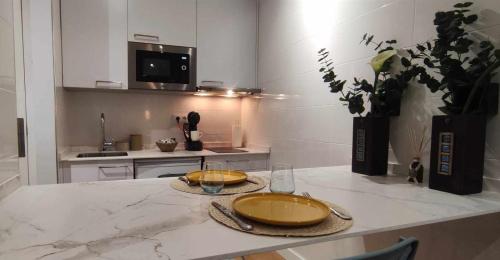 Konyha, Manzaneda Natura Apartaments T2 Dúplex (Manzaneda Natura Apartaments T2 Duplex) in A Pobra De Trives