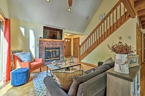 Mountain Cabin with Deck Near Year-Round Recreation! - image 14