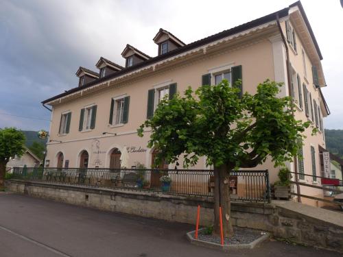 Bejárat, Hotel-Restaurant de la Gare in Glovelier