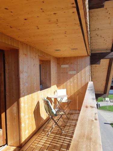 ระเบียง/ชานเรือน, Ferienwohnung Gmeiner in ฮิททิเซา