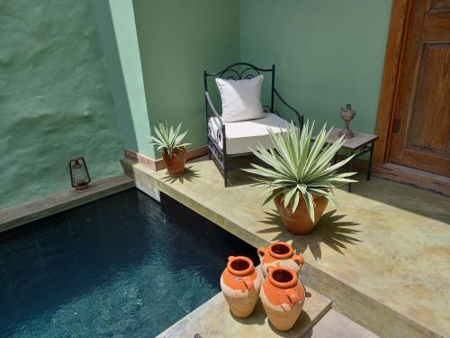 Swimmingpool, Casa Colonial Koenig in Sao Filipe