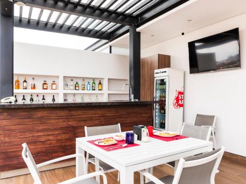 Restaurace, Hotel Nube, Puebla Centro in Puebla