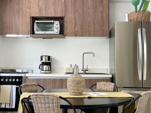 Luxury Boho Style Condo Surrounded by Botanical Gardens Lovely Private Balcony in Tao Tulum