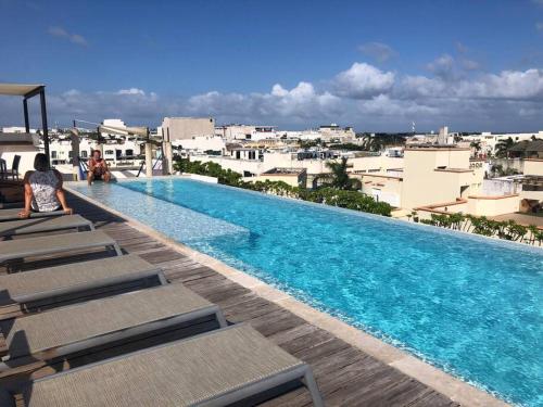 Papaya 15 LUXURY 2BR OASIS - Centro - near 5th Ave & Beach-Rooftop Pool