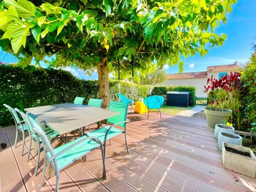Maison-Proche plage-Piscine cottage Saint-Michel-Chef-Chef