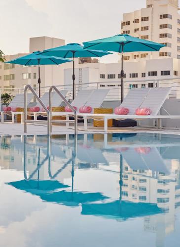 Swimming pool, Hotel Greystone in Miami Beach (FL)