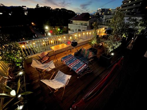 陽台/露台, Hostel Have a Nice Day! ドミトリー 個室ルームあり#HVNI (Hostel Have a Nice Day! ドミトリー 個室ルームあり#HVNI) in 小田原