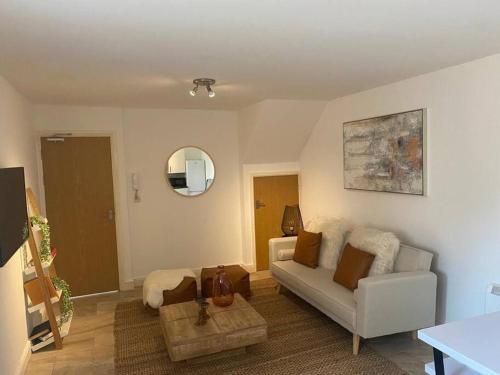Tastefully decorated 2 bedroom duplex apartment.