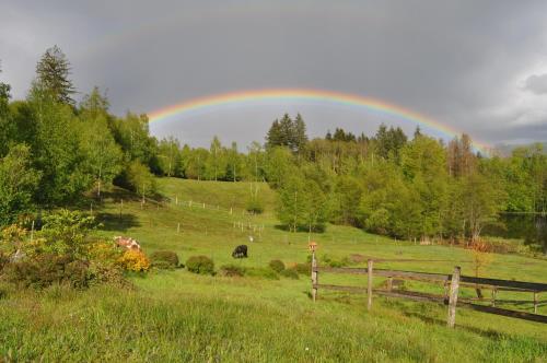 Appartement Douglasie dans une ferme avec étang privé dans la région des mille étangs, Faucogney-et-La-Mer