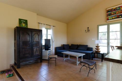 Koplietošanas atpūtas telpa ar TV, Château Pech-Céleyran in Salles-d'Aude