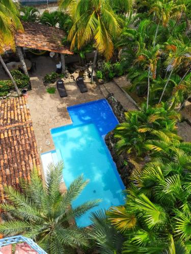 Swimming pool, Hotel Tunco Lodge in La Libertad