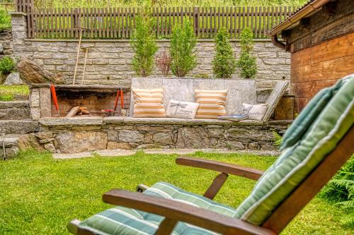 Létesítmények, Appartamento Casa Weisstor con patio, giardino e orti vista Monte Rosa in Macugnaga