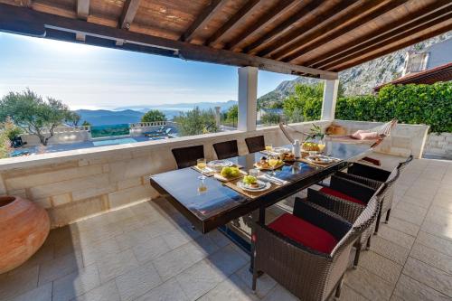 Erkély/terasz, Villa Runje in Zrnovnica