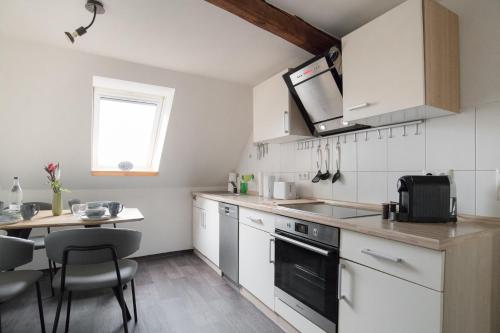 cuisine, FachwerQ'sleep Apartments adults only in Quedlinbourg