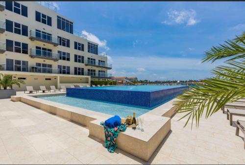 Ocean View Condo overlooking the Caribbean Sea