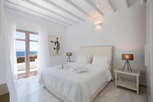 Villa Anemos Petra Sea view of Mykonos