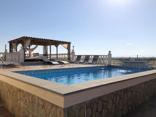  4 bedrooms villa with private pool enclosed garden and wifi at Olocau, Pension in Olocau bei Lliria