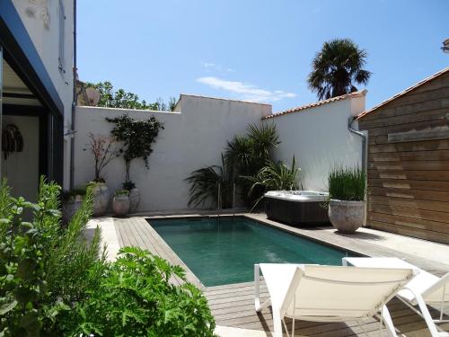 Maison Le Clos Neraud avec piscine et SPA - Location saisonnière - Saint-Martin-de-Ré