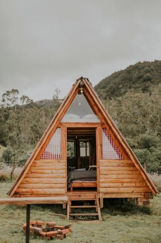 Glamping y cabañas en Neusa Cundinamarca