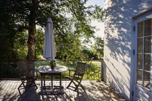 Balcony/terrace, Enkesædet Bollegard in Glesborg