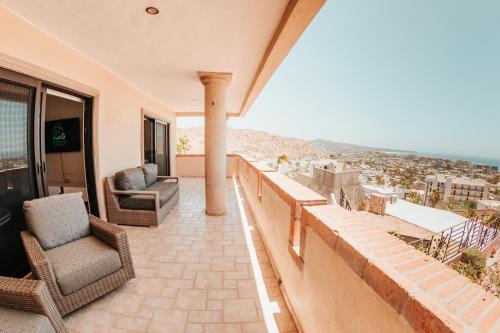Balcony/terrace, Castillo Blarney Inn in Libertad