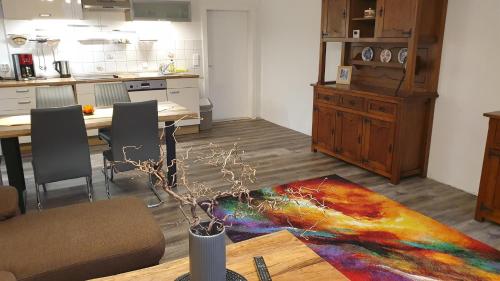 設施, Ferienwohnung am Kammweg in 約施塔特