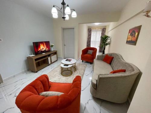 Lovely 2-Bedroom Serviced Apartment in Kilimani