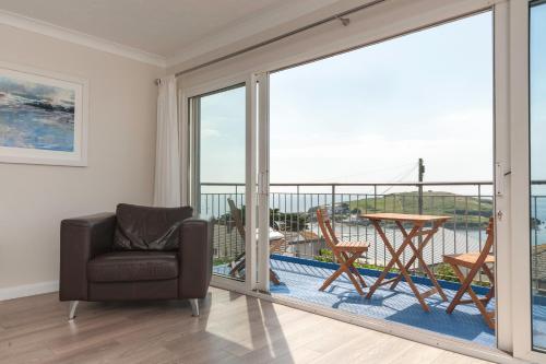 Erkély/terasz, Alpine Cottage in Bigbury