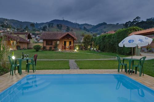 Úszómedence, Pousada Vista Bonita in Visconde de Maua